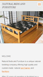 Mobile Screenshot of naturalbedsandfurniture.co.nz